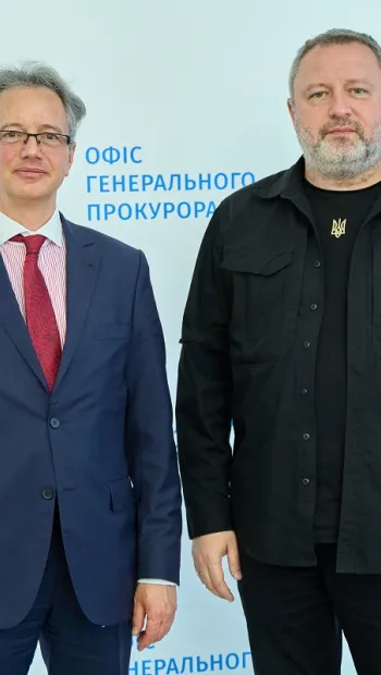 ​Андрій Костін обговорив поглиблення співпраці з директором Директорату з координації програм Ради Європи Клаусом Нойкірхом
