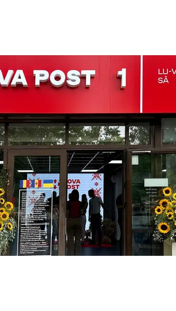 ​У Румунії відкрилось перше відділення «Нової пошти»