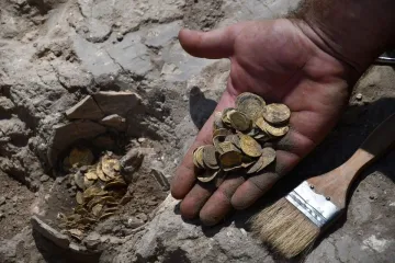 ​В Ізраїлі знайшли скарб золотих монет