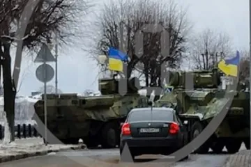 ​Колона техніки з українськими прапорами може бути використана для провокацій на території Білорусі