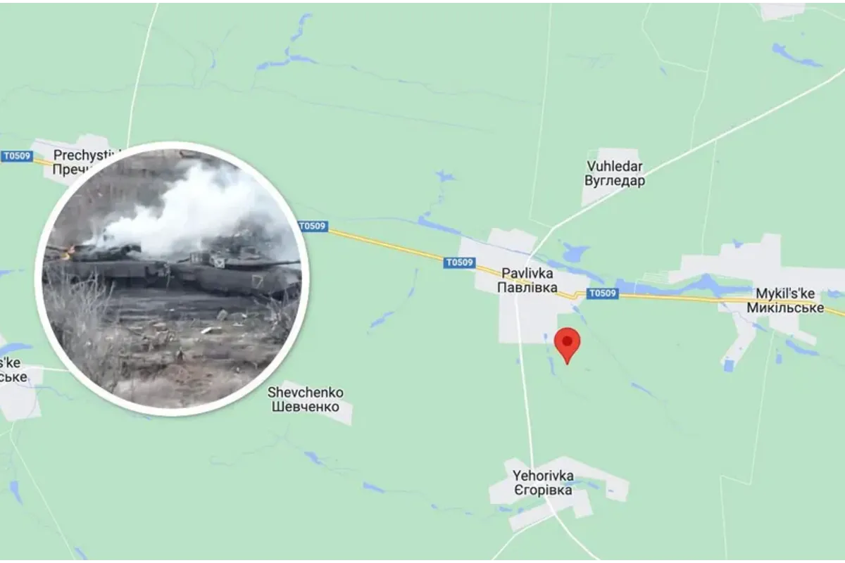 Пряме влучання в люк: під Вугледаром дрон 72-ї ОМБр підірвав ворожу пару танків (відео)