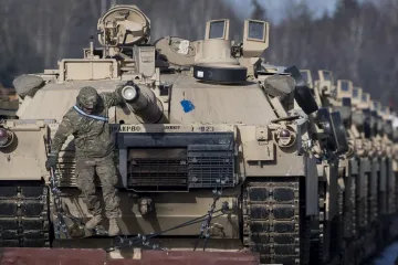 ​У Німеччині перші 400 українських військових розпочали навчання на танках Abrams, — New York Times