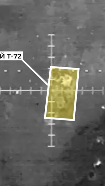 ​Військова контррозвідка СБУ знищила ударними дронами ще три російські Т-72 (відео)