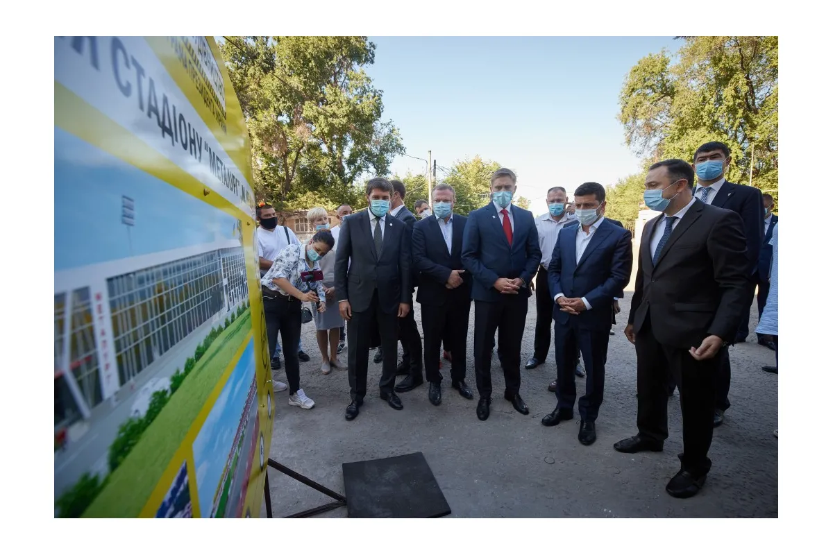 Президент Украины Владимир Зеленский прибыл с рабочей поездкой в Кировоградскую область