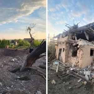 ​На Київщині ракетні уламки пошкодили 10 приватних будинків