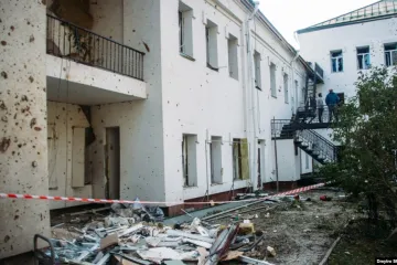 ​Наслідки російського удару по центру Миколаєва (фото)