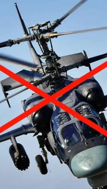 ​"Ранок гарних новин": херсонські зенітники збили російський гелікоптер Ка-52 та штурмовик Су-25