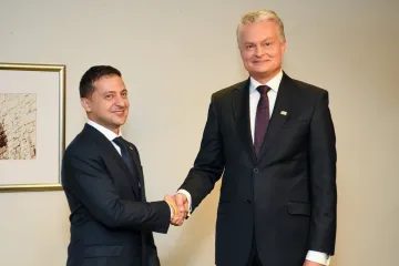 ​Володимир Зеленський прибув з офіційним візитом до Литви