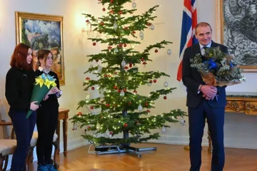 ​Президент Ісландії прийняв українських дітей 