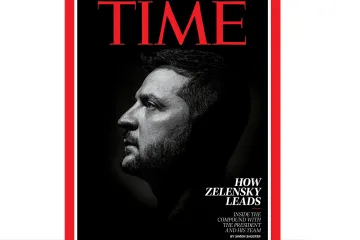 ​Владимир Зеленский попал на обложку майского журнала Time