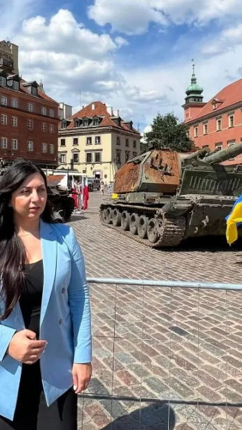 ​«За нашу та вашу свободу»: В Польщі відкрили першу за межами України виставку знищеної військової техніки рф