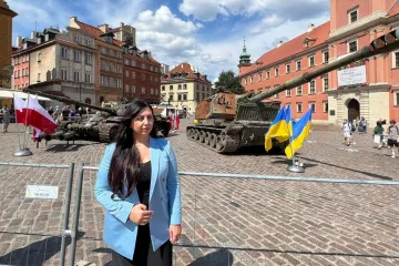 ​«За нашу та вашу свободу»: В Польщі відкрили першу за межами України виставку знищеної військової техніки рф