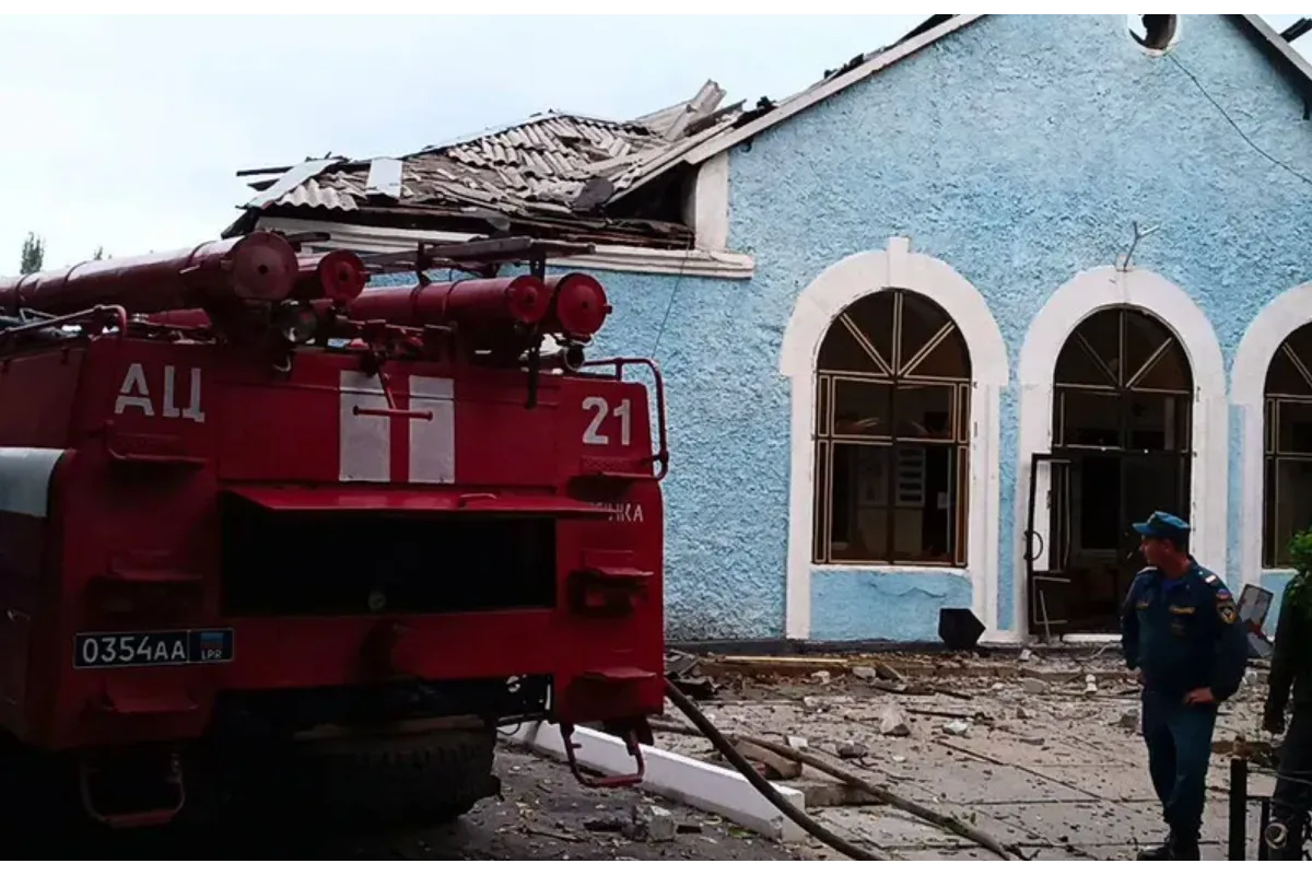 ЗСУ знищили штаб бойовиків 7-ї бригади "ЛНР" у Брянці на Луганщині (фото)