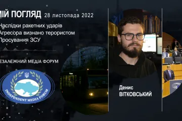 ​МІЙ ПОГЛЯД: Денис ВІТКОВСЬКИЙ після 28 листопада 2022