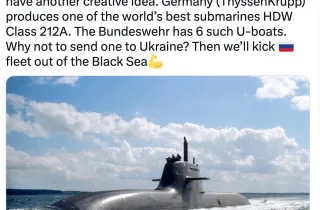 Заступник голови МЗС Мельник запропонував Німеччині поділитися з Україною підводними човнами