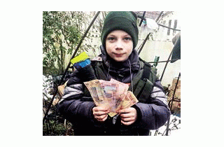На блокпосту – 11-річний Ярослав Моргацький із Чернігова