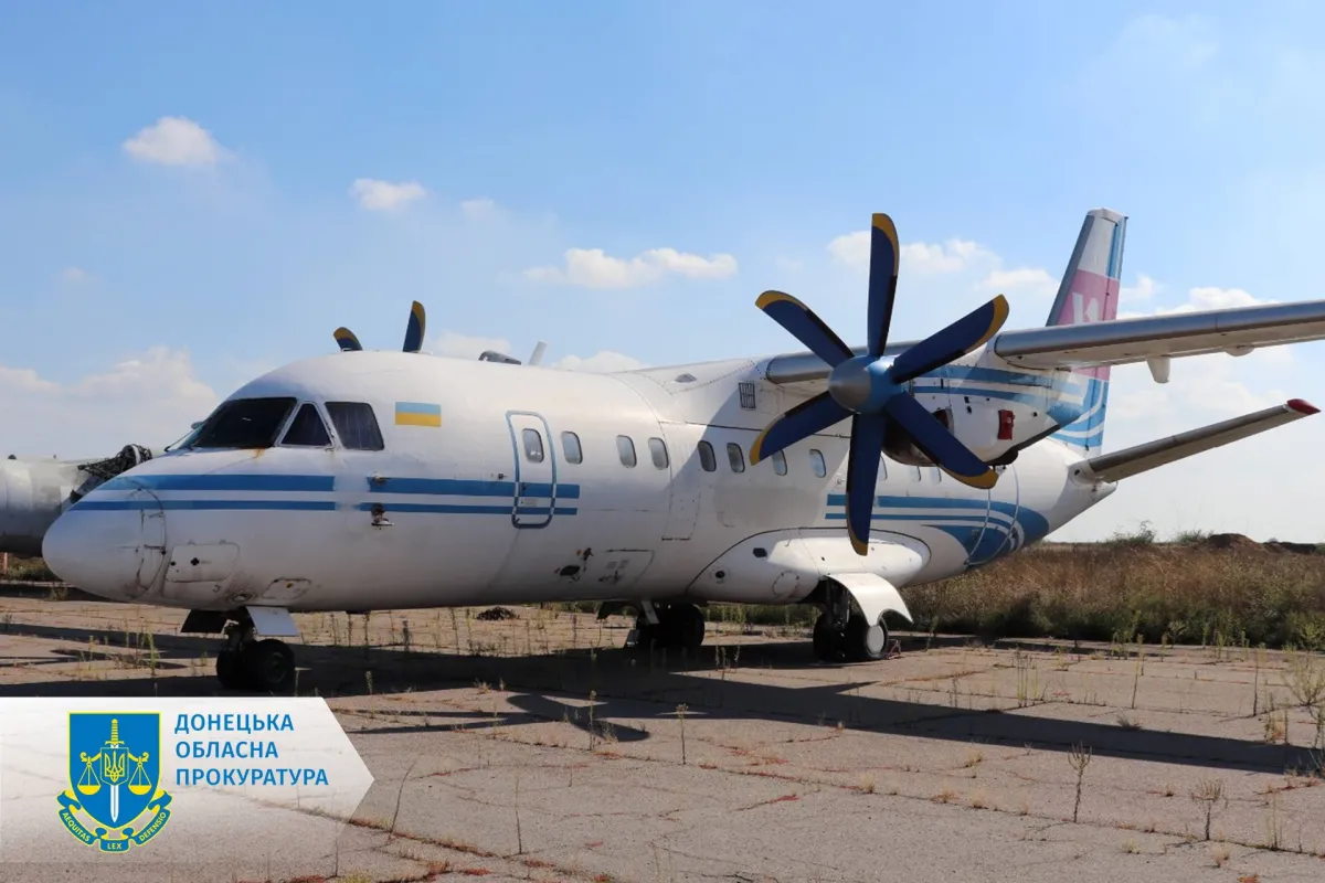 Арештовано літак вартістю 20 млн грн – на Донеччині прокурори ініціювали передачу повітряного судна в управління АРМА