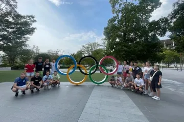 ​Команда атлетів проєкту Olympic Dreams вже відвідали музей Олімпійських Ігор в Токіо