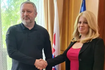 ​Андрій Костін зустрівся з Президенткою Словаччини Зузаною Чапутовою