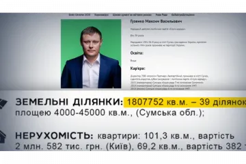 ​«Слуга народа» Максим Гузенко зарабатывает десятки миллионов гривен на «бесплатной» аренде земли в Сумской области