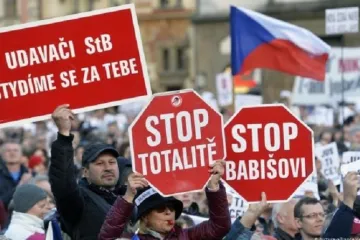 ​Проти Бенешевої – Чехи вийшли на антиурядовий протест