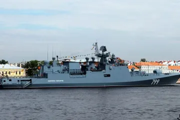 ​  			Россия направила из оккупированного Крыма к берегам Сирии два фрегата с крылатыми ракетами &#8220;Калибр&#8221;		