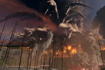 ​  			Смертельна небезпека: Прокинувся вулкан, який може знищити половину США (відео)		