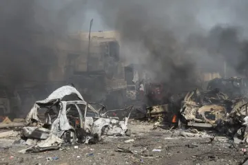 ​  			Теракт у Сомалі: 189 загиблих, понад 200 поранених		
