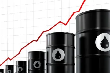 ​  			Цена на нефть превысила $60 впервые за два года		
