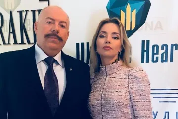 ​  			Святослав Пискун з Ганною Максимчук «Пульс України»		
