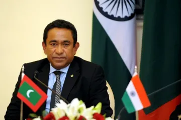 ​  			Остров невезения: на Мальдивах арестован экс-президент		