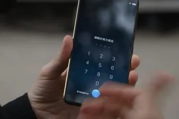 ​  			Показан первый смартфон со встроенным в экран сканером отпечатков пальцев		