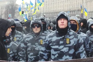​  			Нацкорпус проведет крупную акцию в Киеве		