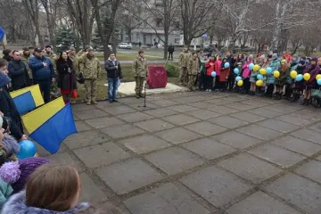 ​  			У Краматорську з’явилася Алея пам’яті захисників України		