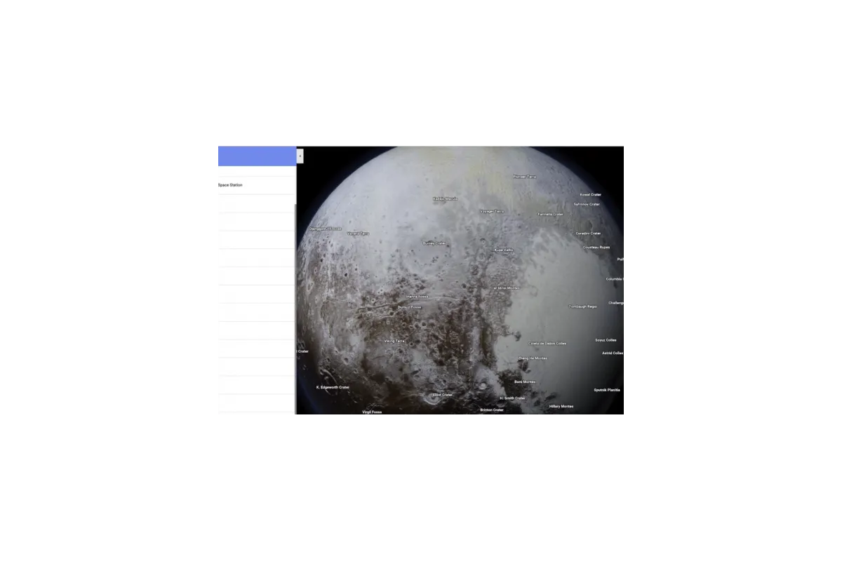   			Відтепер на Google Maps можна &#8220;погуляти&#8221; різними планетами		