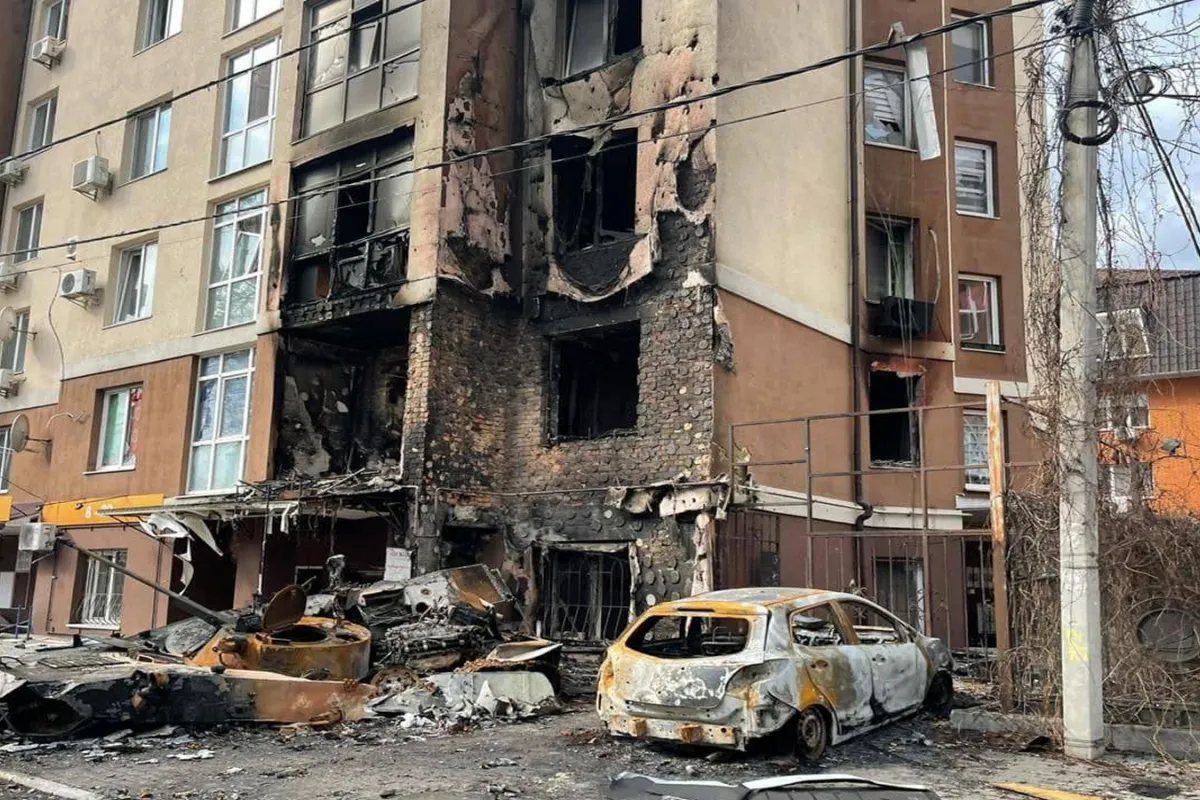 Мер звільненого від окупантів Ірпеня Олександр Маркушин показав масштаби руйнувань у місті