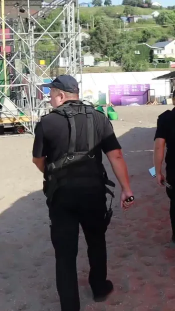 ​Інформаційне агентство : Поліцейські заступили на охорону публічної безпеки під час проведення фестивалю «MRPL city 2021»