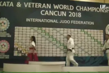 ​2- місце на Чемпіонаті Світу з Дзюдо Мексика м.Канкун 2018р. М5, 90кг.Церемония нагороджения.