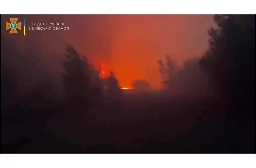 Вчора, 17 травня, у Вишгородському районі Київщини сталася пожежа