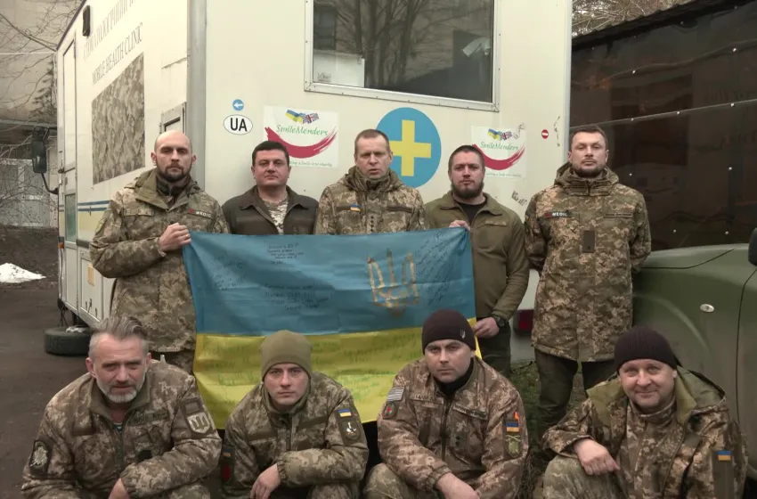 Представники медичної роти окремої механізованої 115-тої бригади Збройних Сил України
