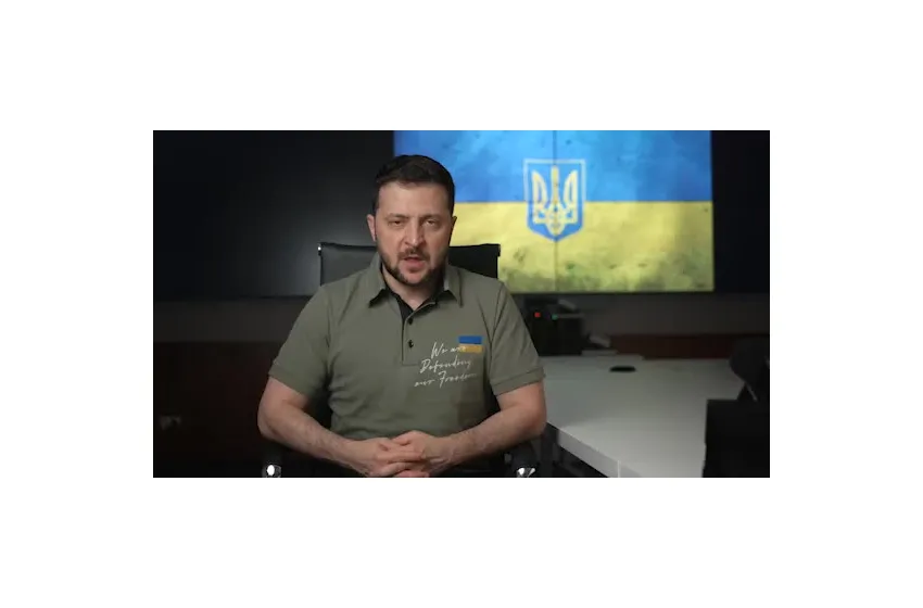Звернення Президента України Володимира Зеленського увечері 84-го дня війни.
