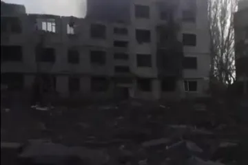 ​Бахмут, що на Донеччині, рашисти знищили практично повністю