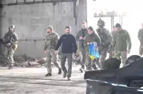 Донеччина. Передові позиції українських військових на Бахмутському напрямку