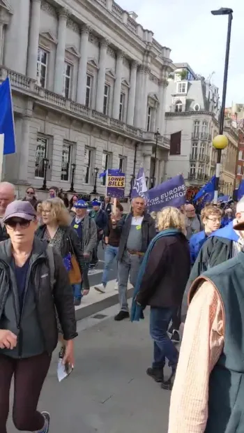​У Лондоні пройшов мітинг із закликом знову приєднатися до ЄС