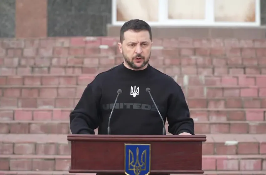 Володимир Зеленський взяв участь у заходах із нагоди річниці героїчної оборони Охтирки