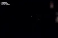 Сьогодні вночі під час повітряної атаки бійці ДПСУ спільно з ЗСУ поцілили в ворожий «Шахед»