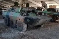 З'явилися відео французьких колісних танків AMX-10RC в Україні